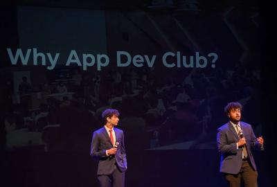 App Dev Club presentation at Do Good Challenge