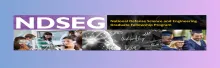 Promo banner for the National Defense Science and Engineering Graduate Fellowship Program