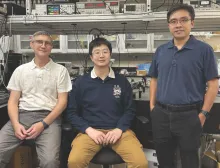 Prof. Victor Yakovenko, Dr. Ti Xie, and Prof. Cheng Gong