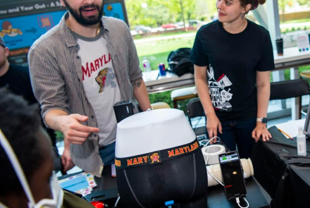 Maryland Day demo of Smart Underwear