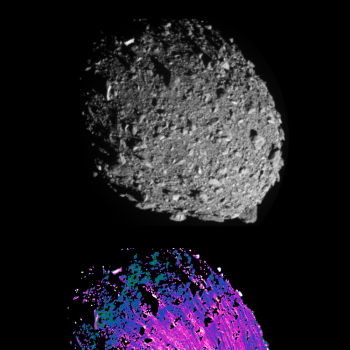 DART asteroid cosmic snowballs highlighted