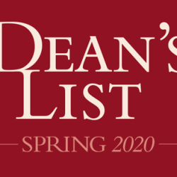 The spring 2020 Dean's List has - Empire State University