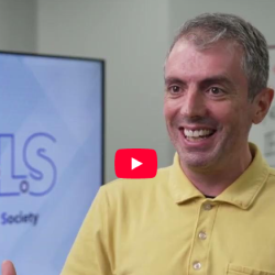 Jordan Boyd-Graber speaking to the camera