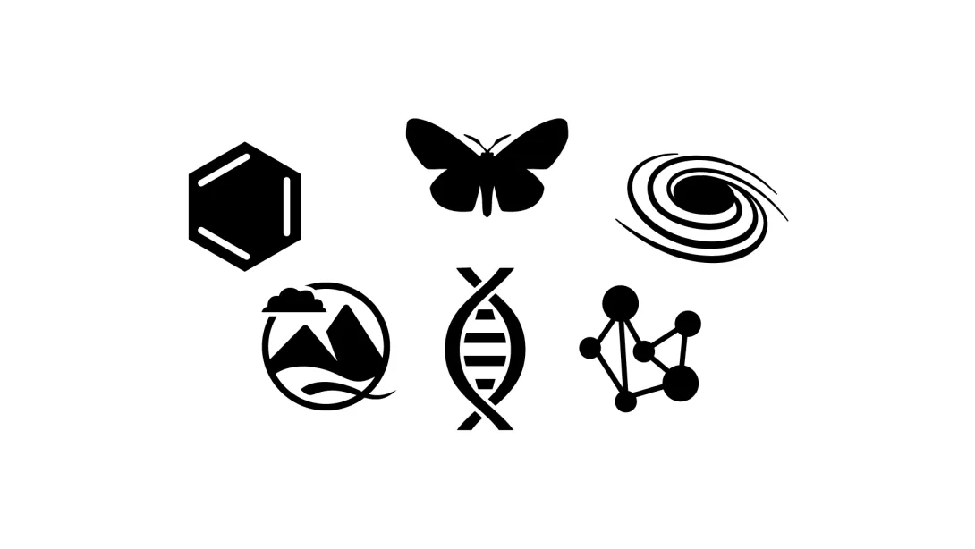 icons representing CMNS areas of research