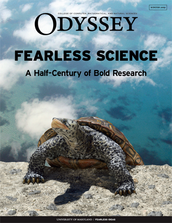 Cover image, Odyssey Magazine, Winter 2019